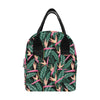 Bird Of Paradise Pattern Print Design BOP03 Insulated Lunch Bag