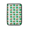 Alien UFO Pattern Print Design 04 Car Seat Belt Cover