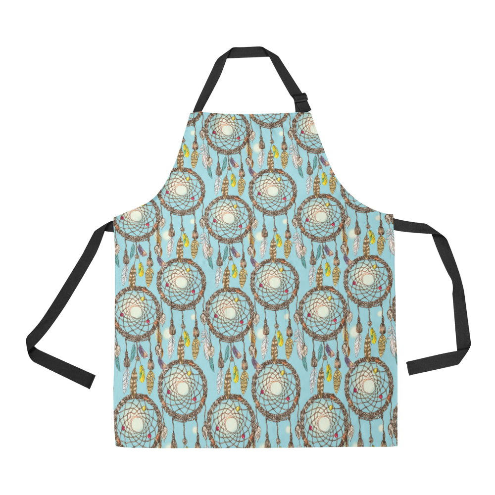 Blue Dream catcher Apron with Pocket