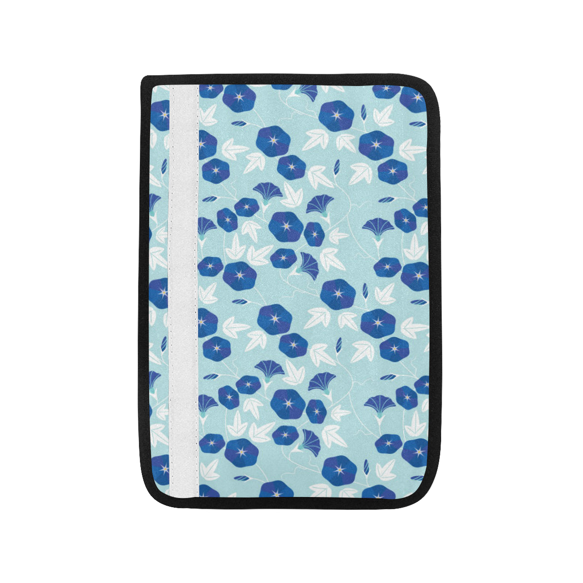 Morning Glory Pattern Print Design MG07 Car Seat Belt Cover