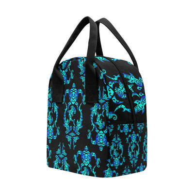 Sea turtle Polynesian Tribal Hawaiian Insulated Lunch Bag