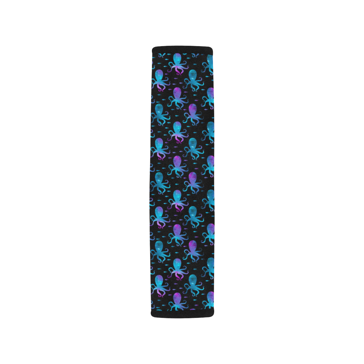 Octopus Blue Design Print Themed Car Seat Belt Cover