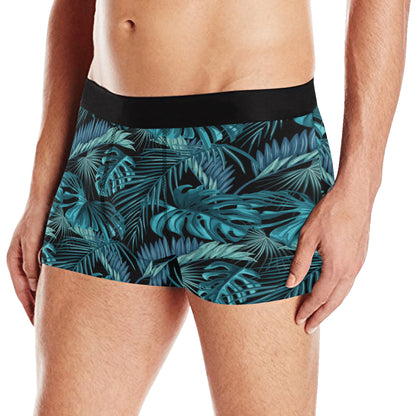 Palm Leaf Pattern Print Design A03 Men's Boxer Briefs