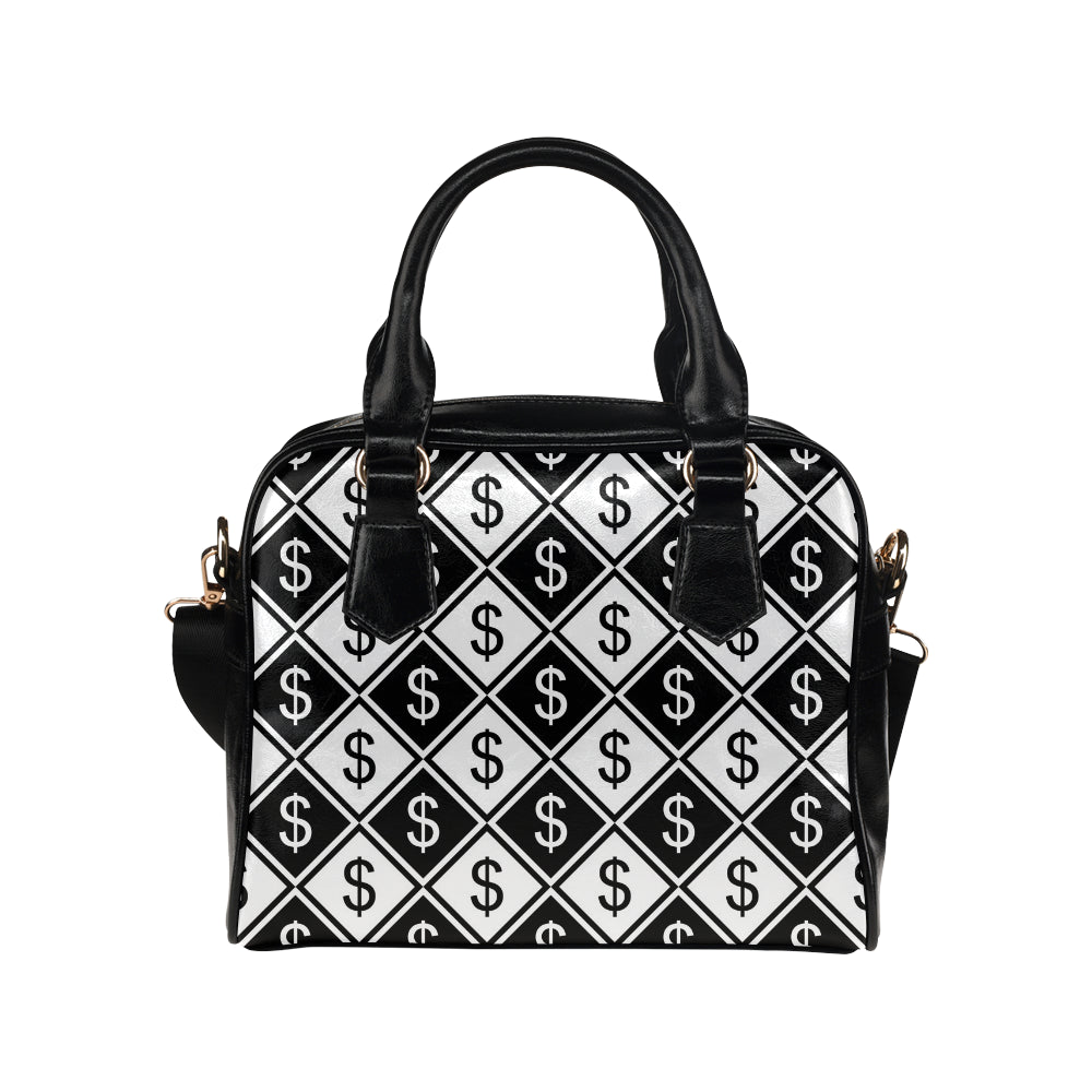 Money Pattern Print Design 04 Shoulder Handbag