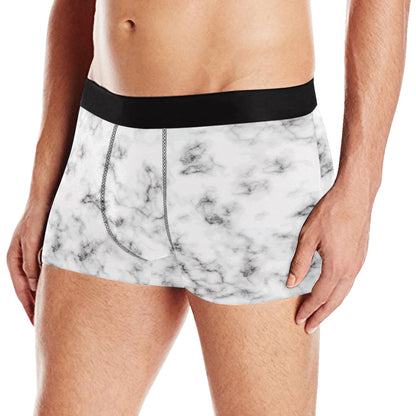 Marble Pattern Print Design 01 Men's Boxer Briefs