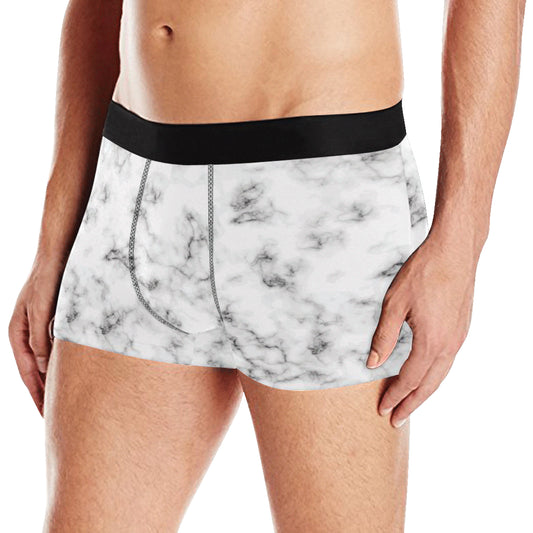 Marble Pattern Print Design 01 Men's Boxer Briefs