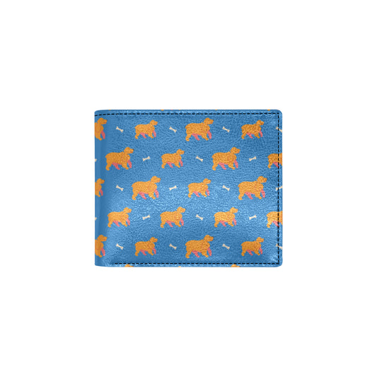Cocker Pattern Print Design 04 Men's ID Card Wallet