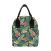 Bird Of Paradise Pattern Print Design BOP09 Insulated Lunch Bag