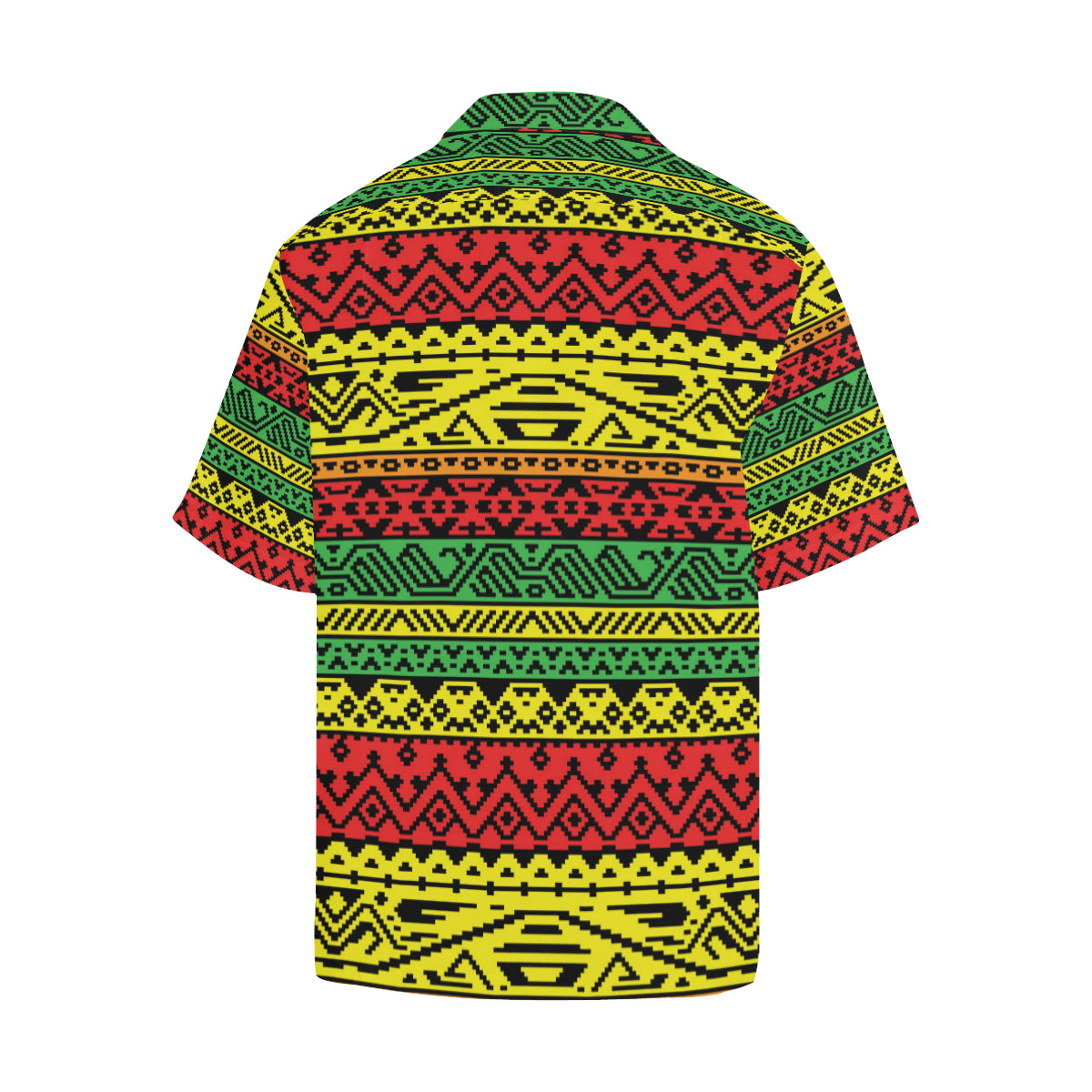 Rastafarian Pattern Print Design A02 Men's Hawaiian Shirt