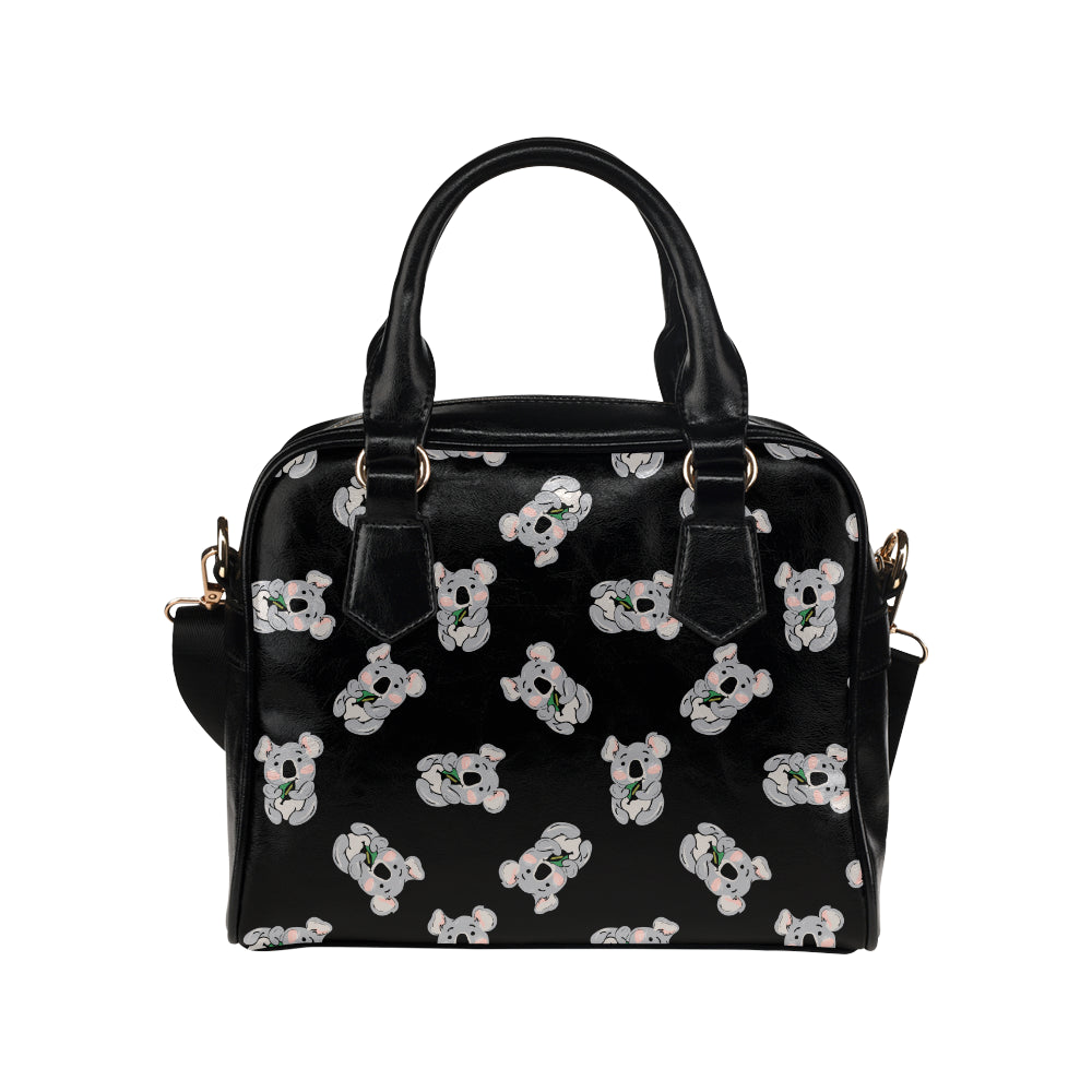 Koala Pattern Print Design 05 Shoulder Handbag