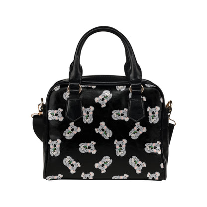 Koala Pattern Print Design 05 Shoulder Handbag