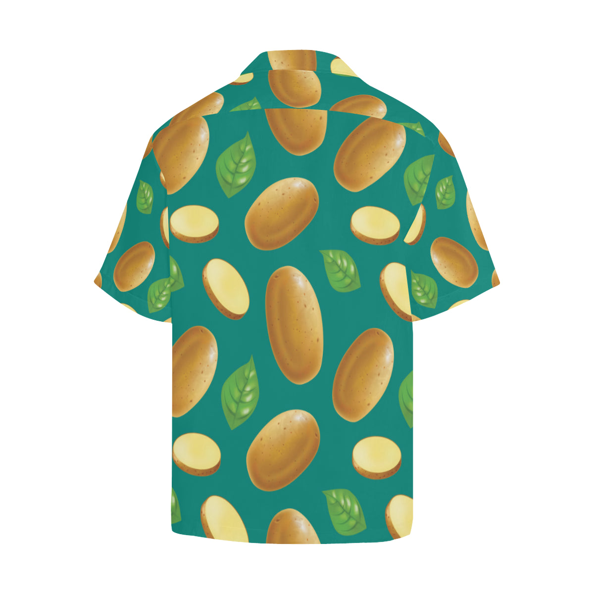 Potato Pattern Print Design A04 Men's Hawaiian Shirt