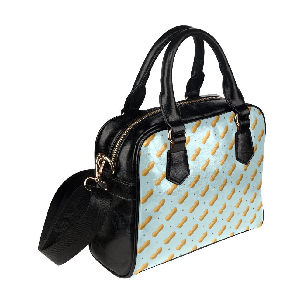 Peanut Pattern Print Design A03 Shoulder Handbag