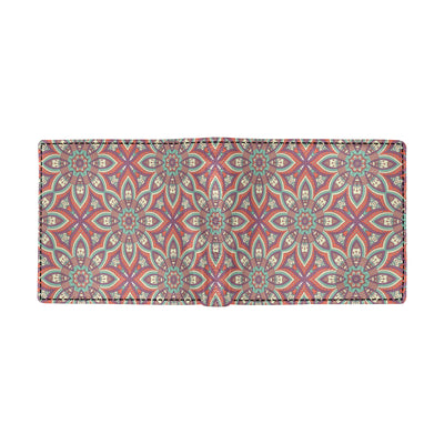 Bohemian Pattern Print Design 03 Men's ID Card Wallet