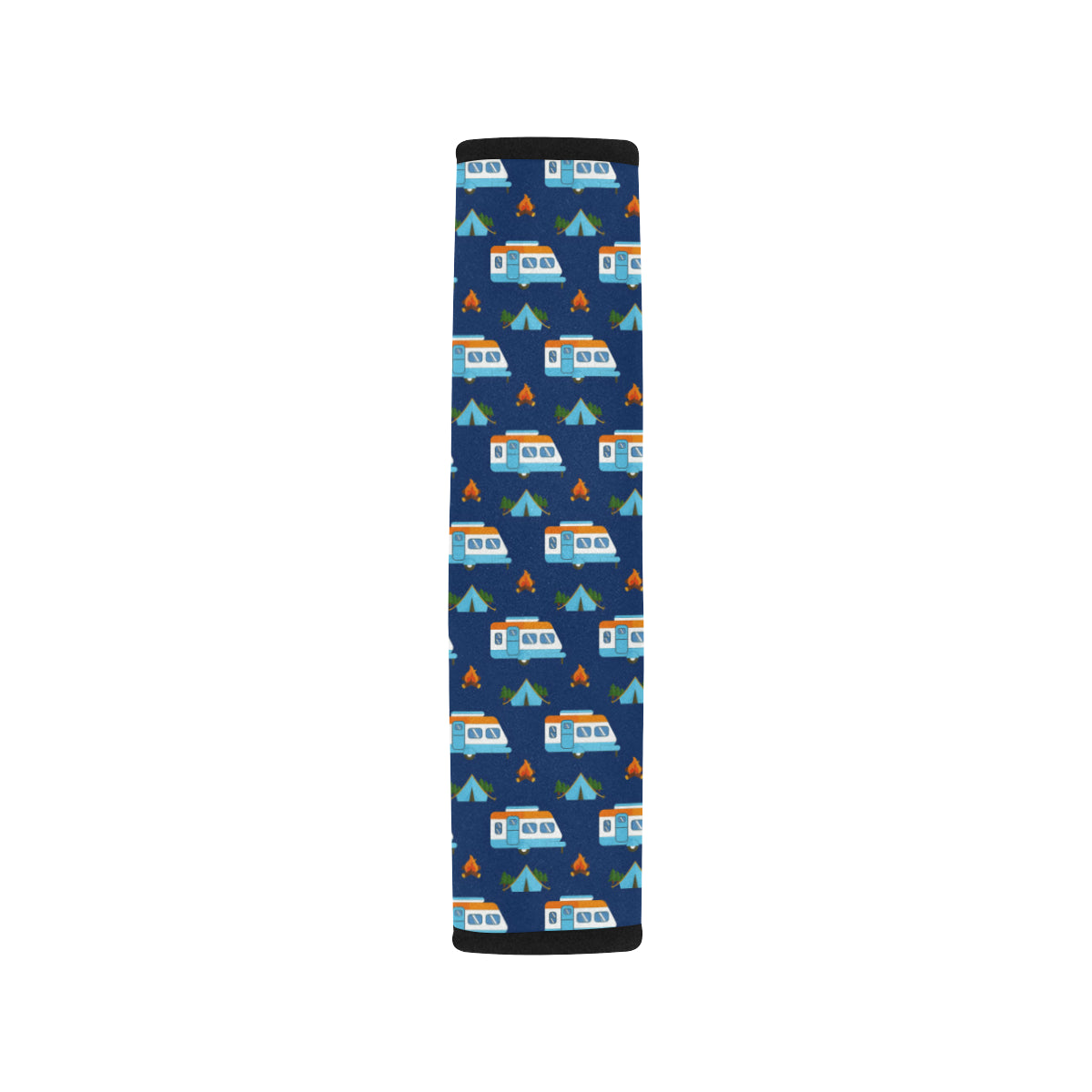 Camper Pattern Camping Themed No 3 Print Car Seat Belt Cover