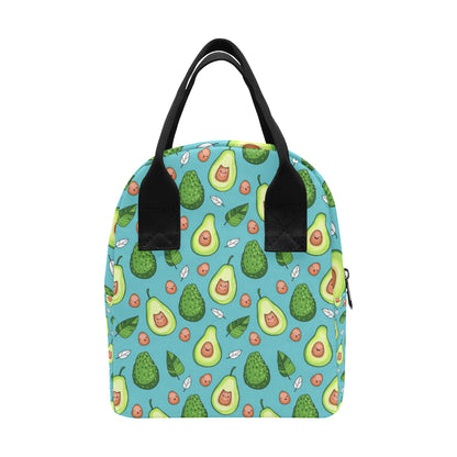 Avocado Pattern Print Design AC05 Insulated Lunch Bag