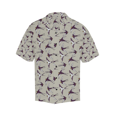 Swallow Bird Pattern Print Design 03 Men's Hawaiian Shirt