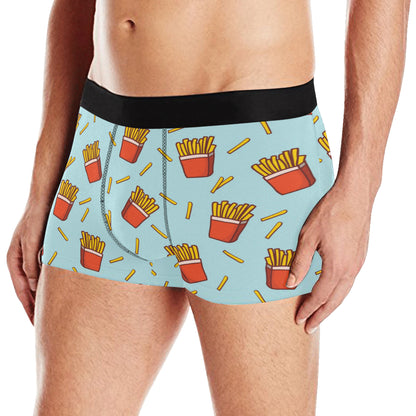 French Fried Pattern Print Design 02 Men's Boxer Briefs