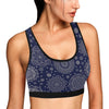 Mandala Pattern Print Design 02 Sports Bra