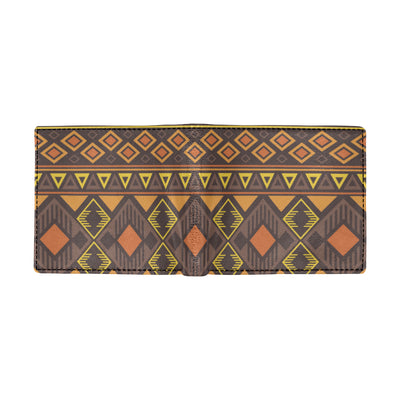 Navajo Pattern Print Design A06 Men's ID Card Wallet