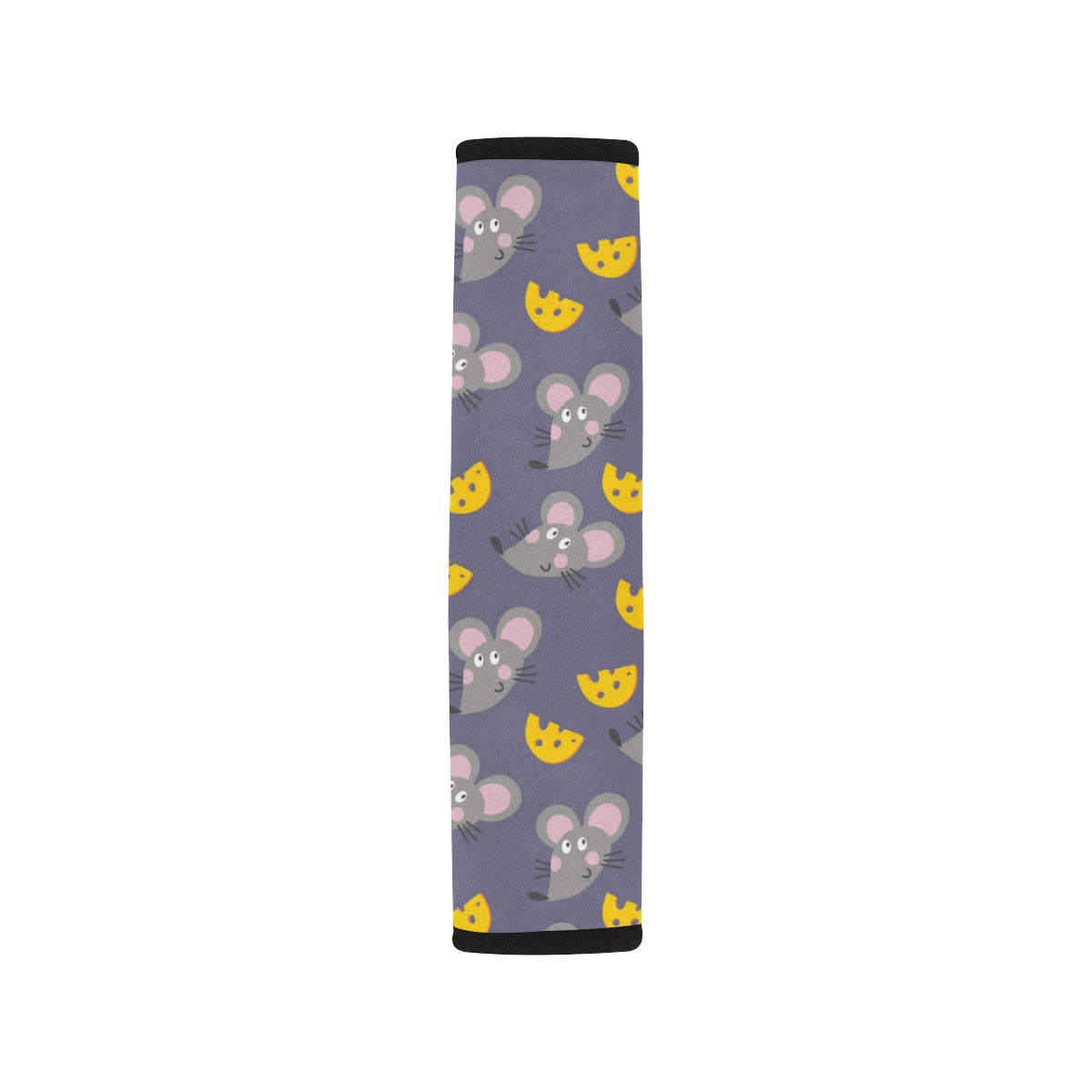 Rat With Cheese Pattern Print Design 01 Car Seat Belt Cover