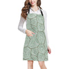 Sea Turtle Skin Print Apron with Pocket