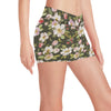 Apple blossom Pattern Print Design AB01 Yoga Shorts