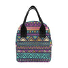 Multicolor Tribal aztec Insulated Lunch Bag