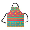 Mexican Pattern Print Design 04 Apron with Pocket