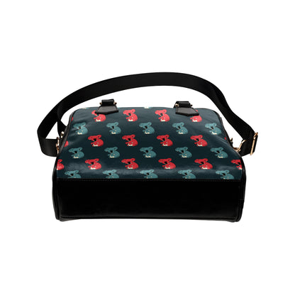 Koala Pattern Print Design 02 Shoulder Handbag