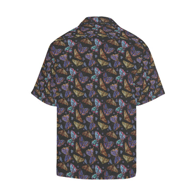 Butterfly Pattern Print Design 013 Men's Hawaiian Shirt