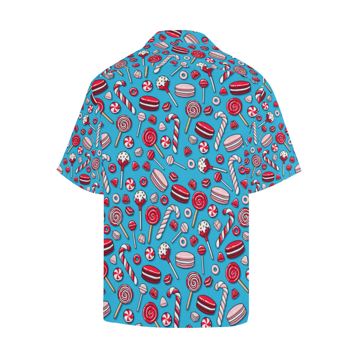 Candy Pattern Print Design 05 Men's Hawaiian Shirt