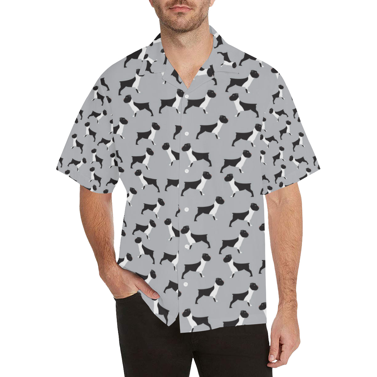 Boxers Pattern Print Design 01 Men's Hawaiian Shirt