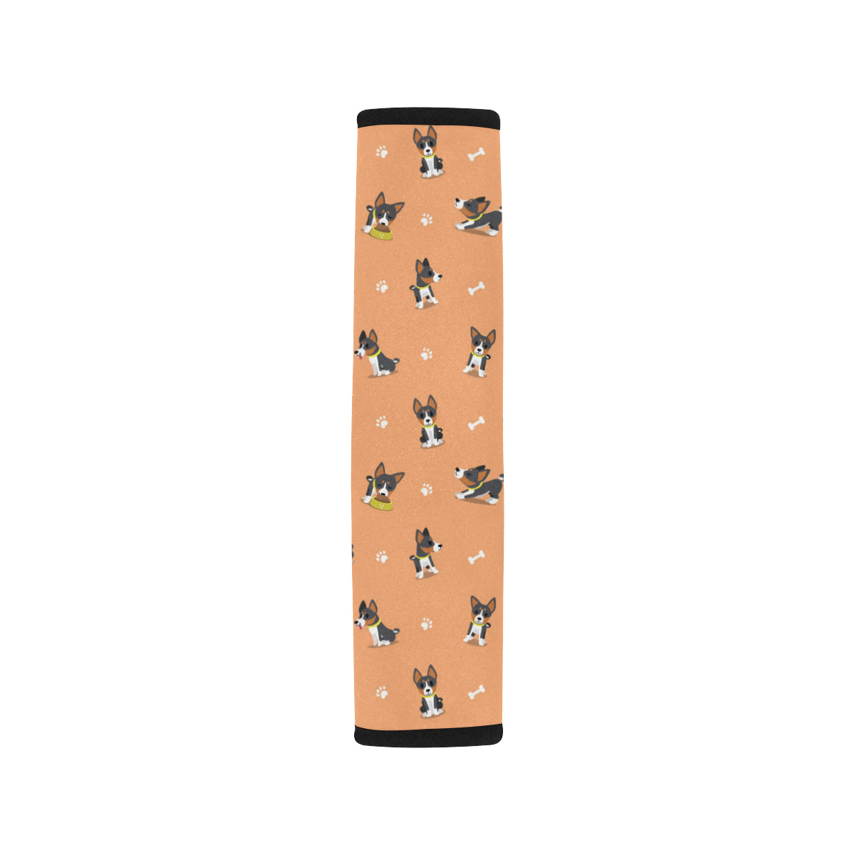 Basenji Pattern Print Design 01 Car Seat Belt Cover