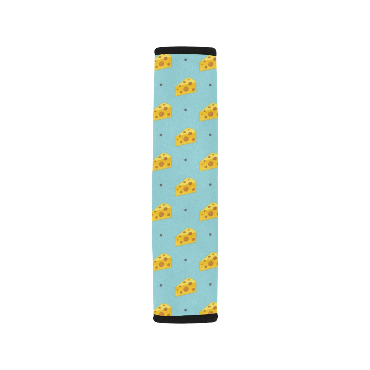 Cheese Pattern Print Design 02 Car Seat Belt Cover