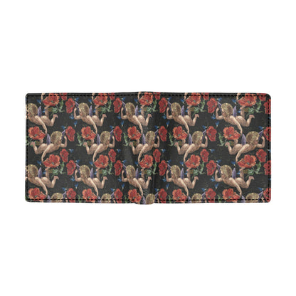 Cupid Pattern Print Design 05 Men's ID Card Wallet