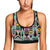 Tribal Aztec Triangle Sports Bra