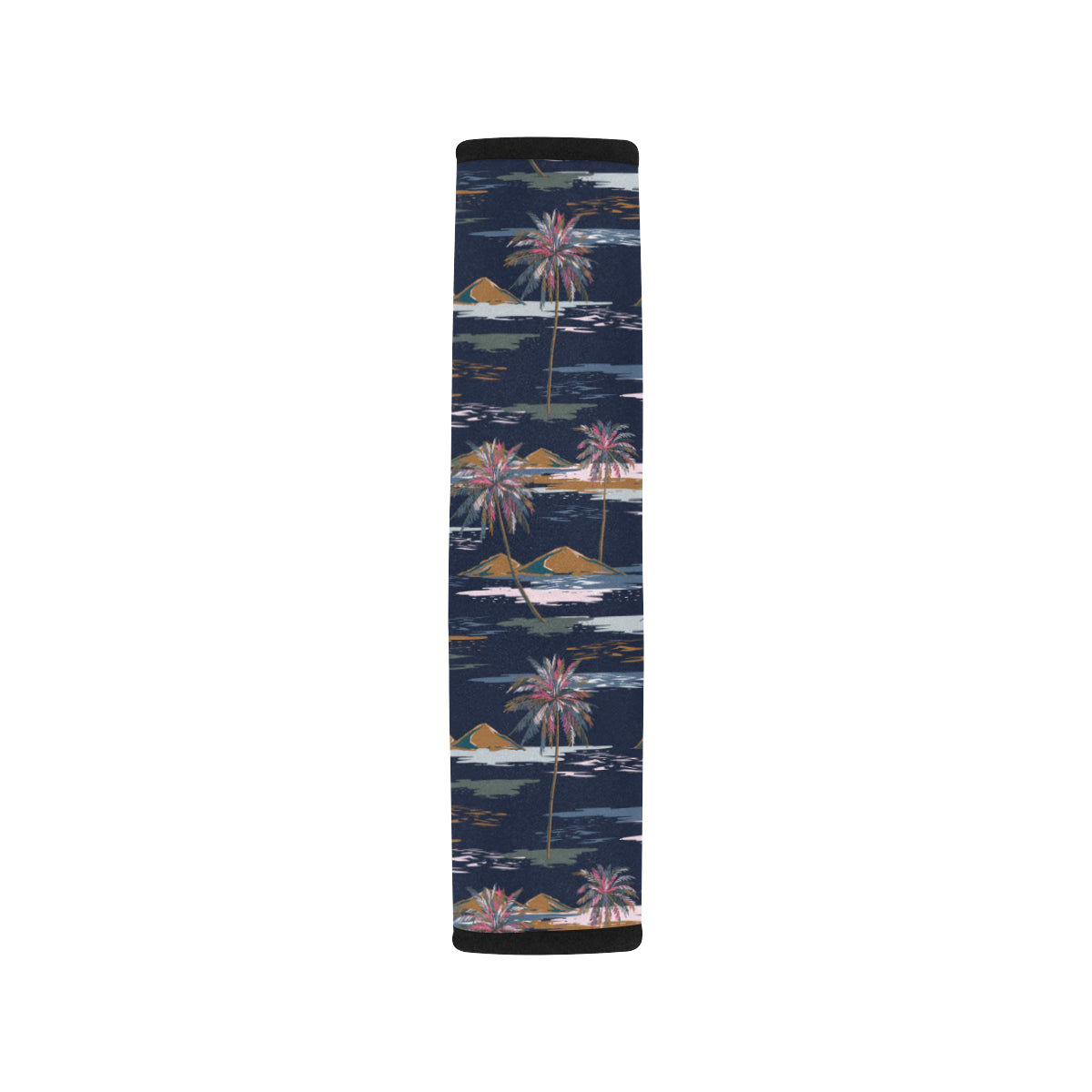 Pacific island Pattern Print Design A06 Car Seat Belt Cover