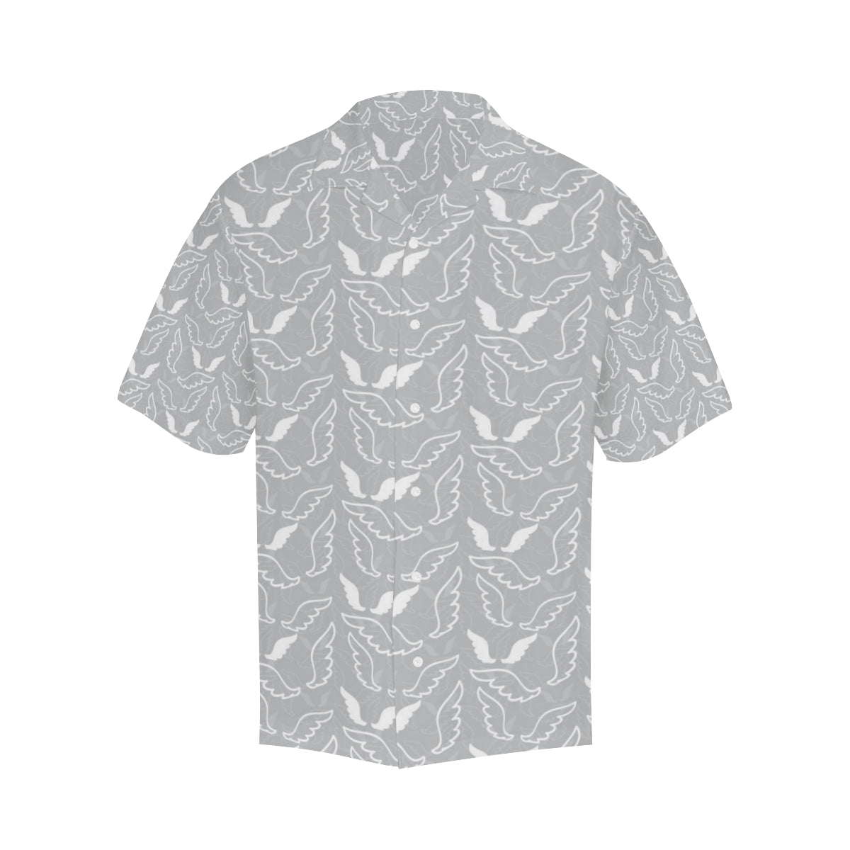 Angel Wings Pattern Print Design 01 Men's Hawaiian Shirt