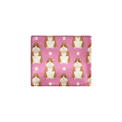 Hamster Cute Pattern Print Design 02 Men's ID Card Wallet