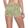 Lily Pattern Print Design LY06 Yoga Shorts