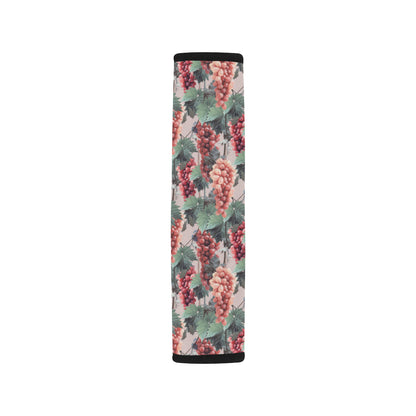 Grape Pattern Print Design GP01 Car Seat Belt Cover