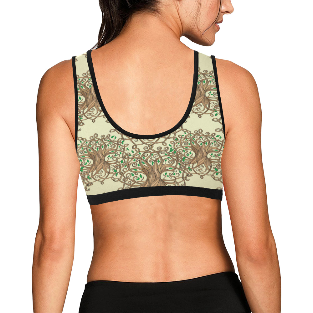 Celtic Tree of life Sports Bra
