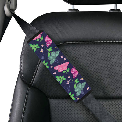 Monarch Butterfly Pattern Print Design 03 Car Seat Belt Cover