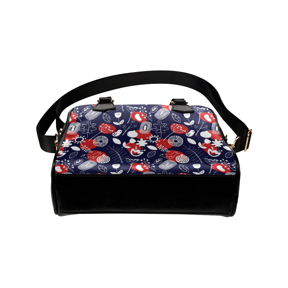 Nordic Pattern Print Design A02 Shoulder Handbag