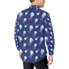 Jellyfish Cute Design Men's Long Sleeve Shirt