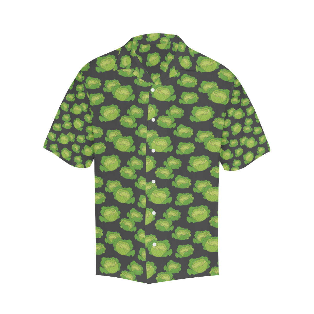 Cabbage Pattern Print Design 01 Men's Hawaiian Shirt