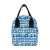 Hawaiian Themed Pattern Print Design H021 Insulated Lunch Bag