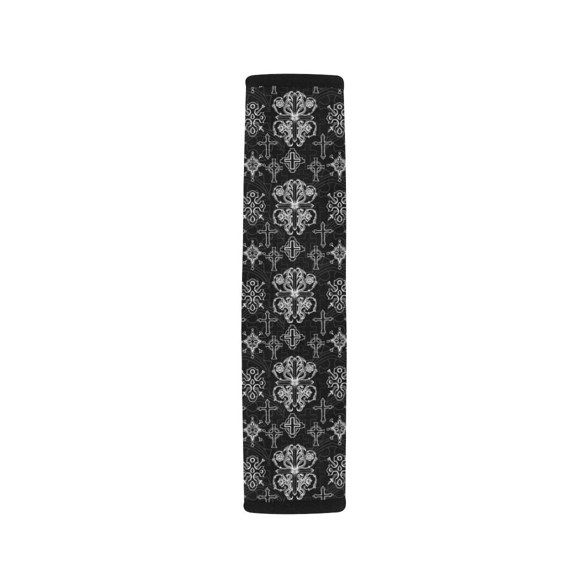 Cross Pattern Print Design 04 Car Seat Belt Cover