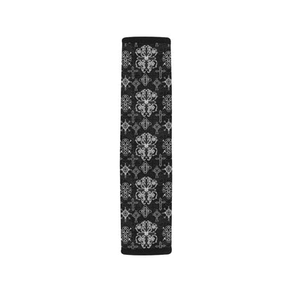Cross Pattern Print Design 04 Car Seat Belt Cover